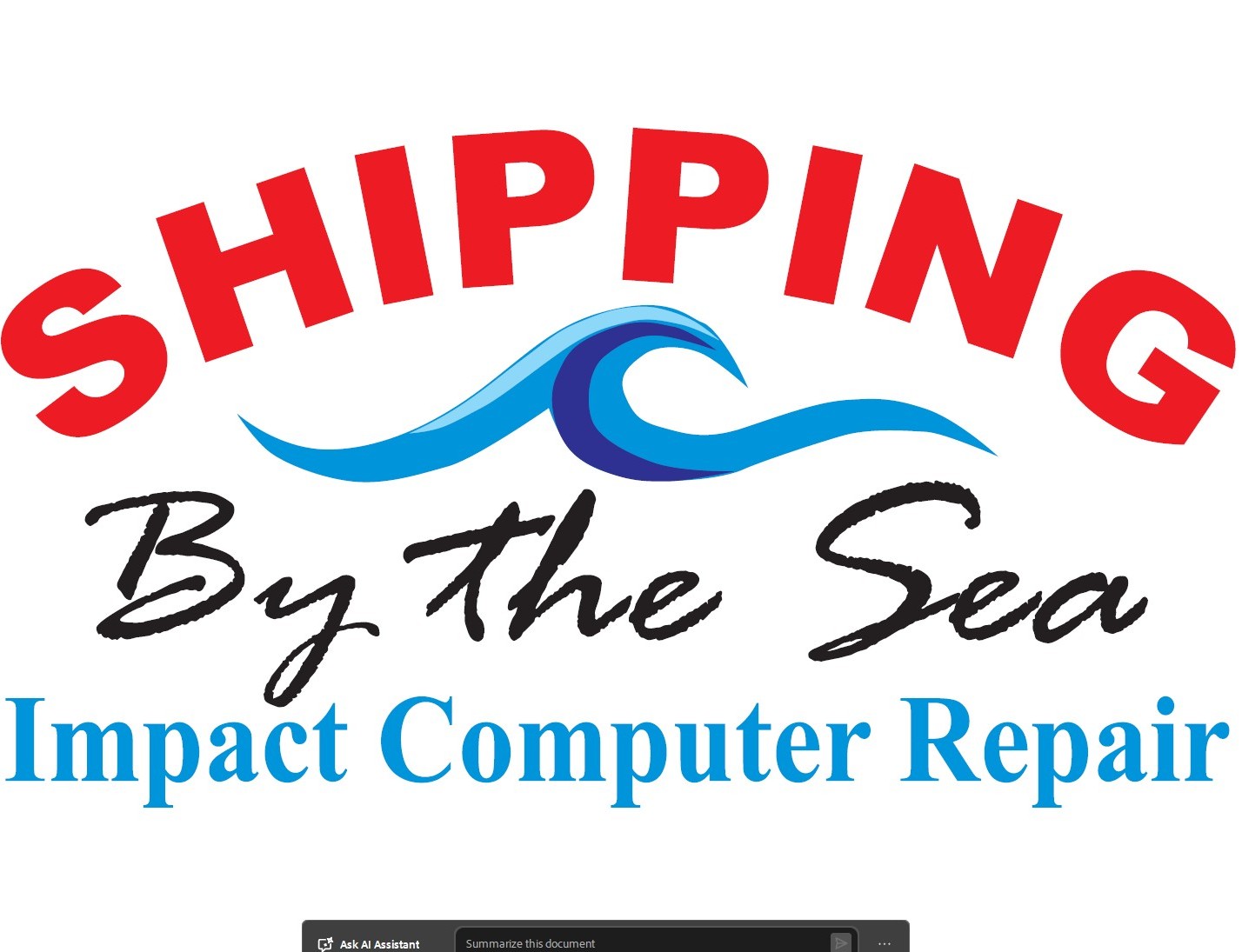 Shipping by the Sea — Impact Computer Repair